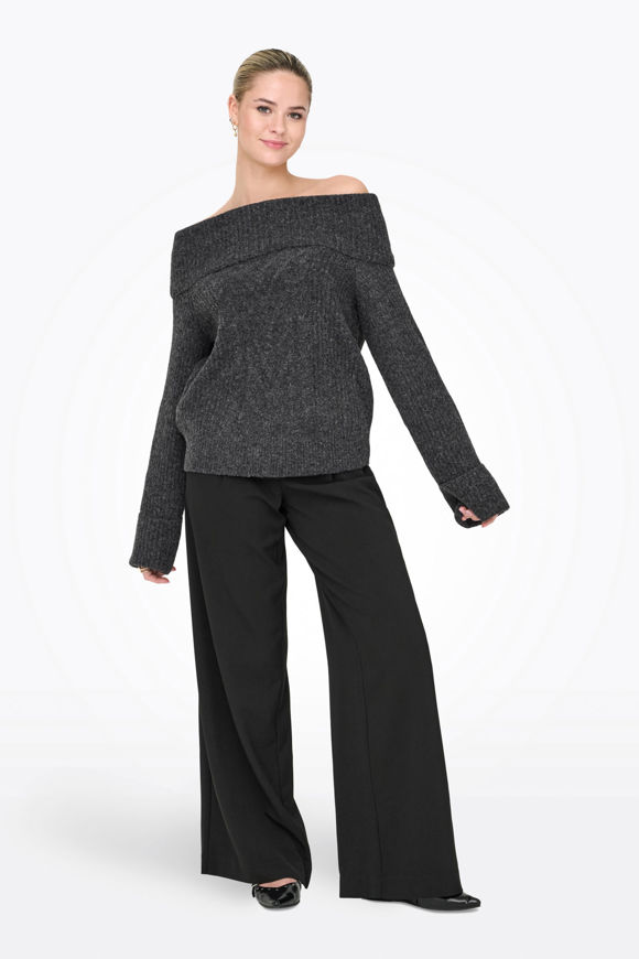 Bild von ONLLUNA Off Shoulder Strickpullover
