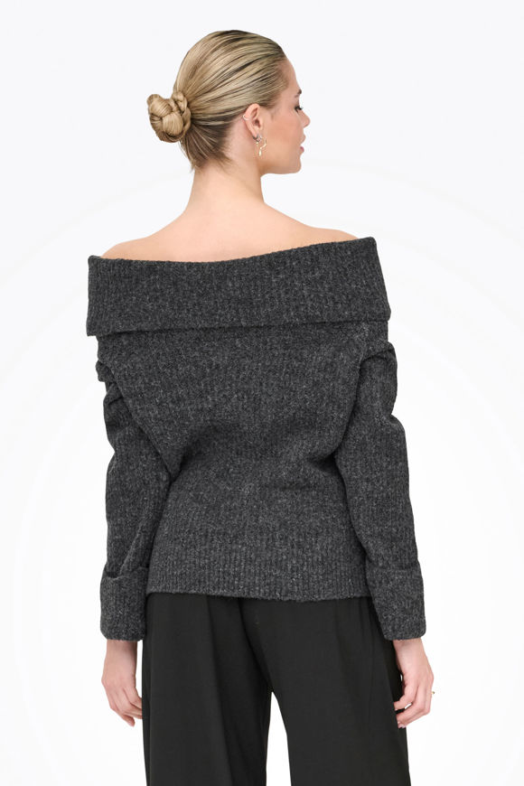 Bild von ONLLUNA Off Shoulder Strickpullover