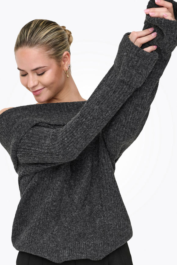 Bild von ONLLUNA Off Shoulder Strickpullover
