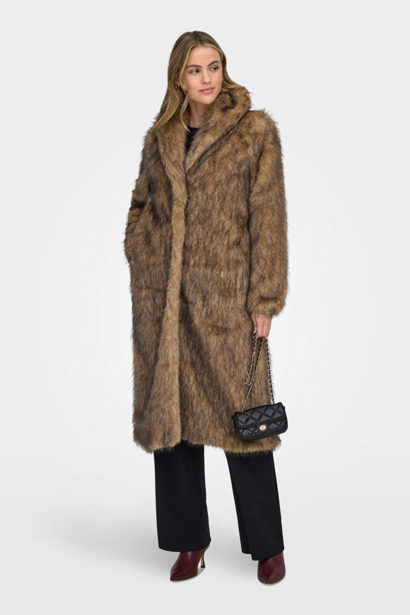 Image sur ONLDAWN manteau en fourrure synthétique