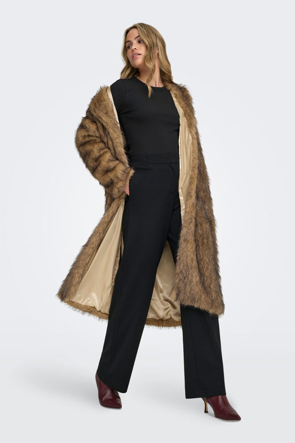 Image sur ONLDAWN manteau en fourrure synthétique