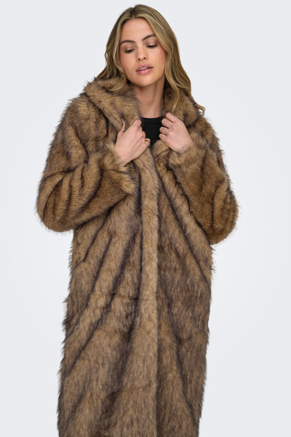 Image sur ONLDAWN manteau en fourrure synthétique