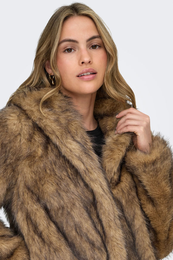 Image sur ONLDAWN manteau en fourrure synthétique