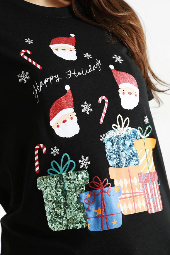 Image sur T-Shirt de Noël