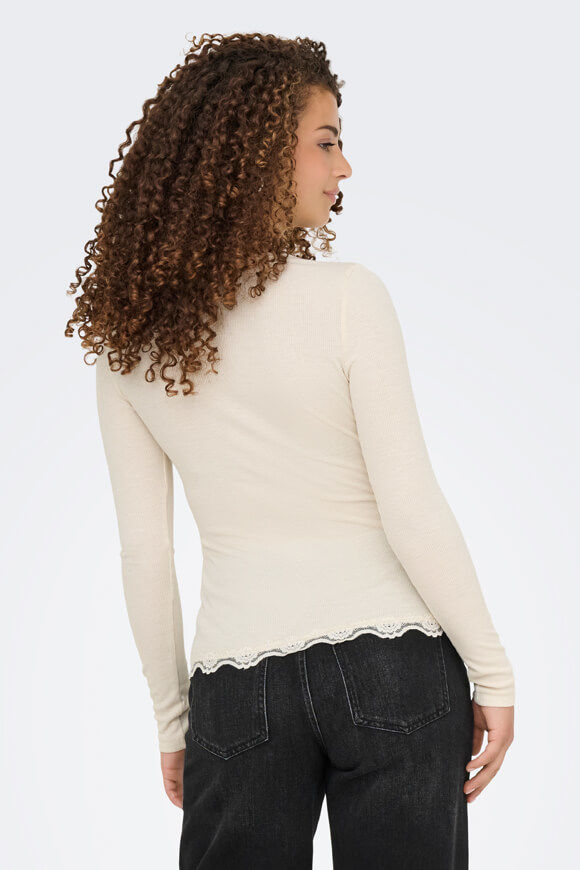 Bild von ONLENEA Geripptes Langarmshirt