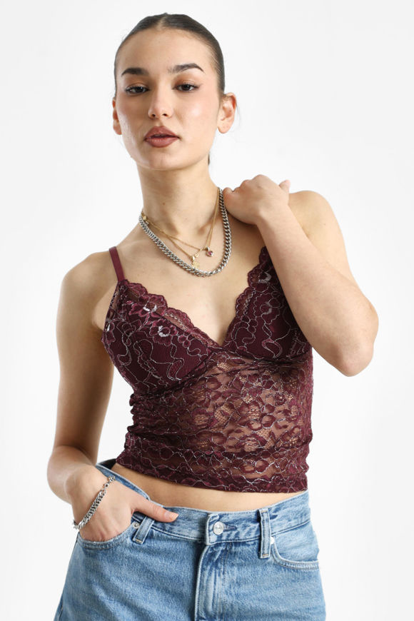 Image sur ONLCHLOE Mesh Trägertop