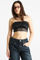 Bild von ONLCHLOE Bandeau Spitzen Crop Top