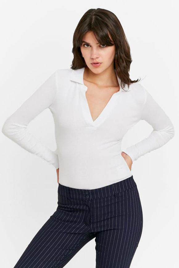 Image sur Body côtelé