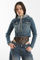 Bild von Crop Jeansjacke