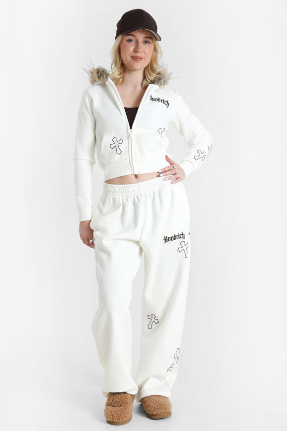 Image sur Cinder Crop Kapuzensweatjacke