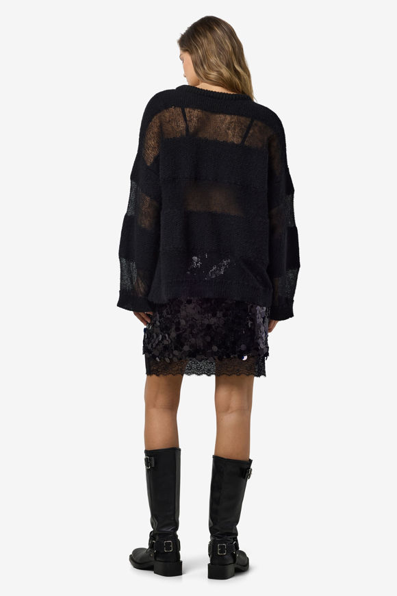 Bild von NMSELVI Oversize Strickpullover