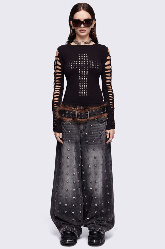 Bild von Redemption Cut-Out Langarmshirt