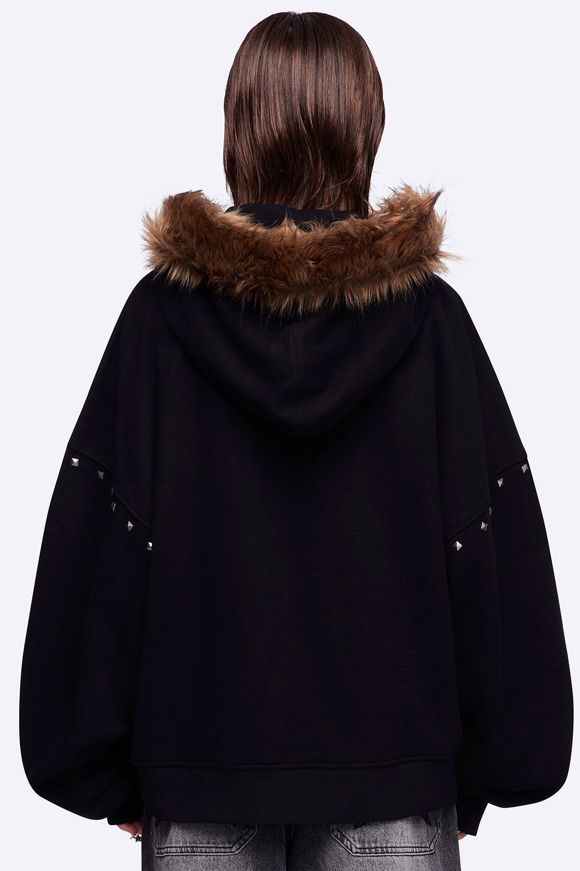 Image sur Chaotic Oversize Kapuzensweatjacke