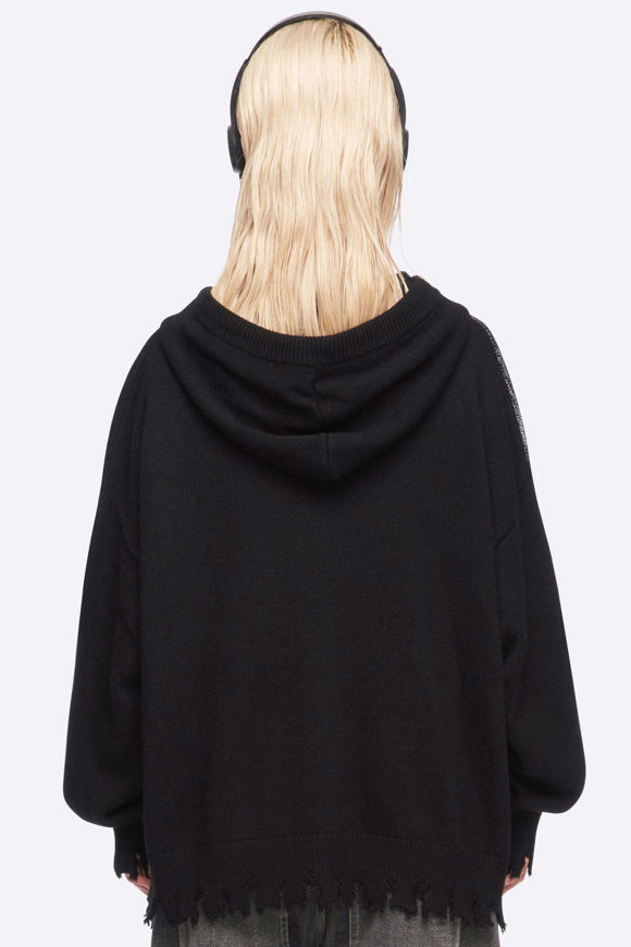 Image sur Skull Crusher Oversize Strickjacke