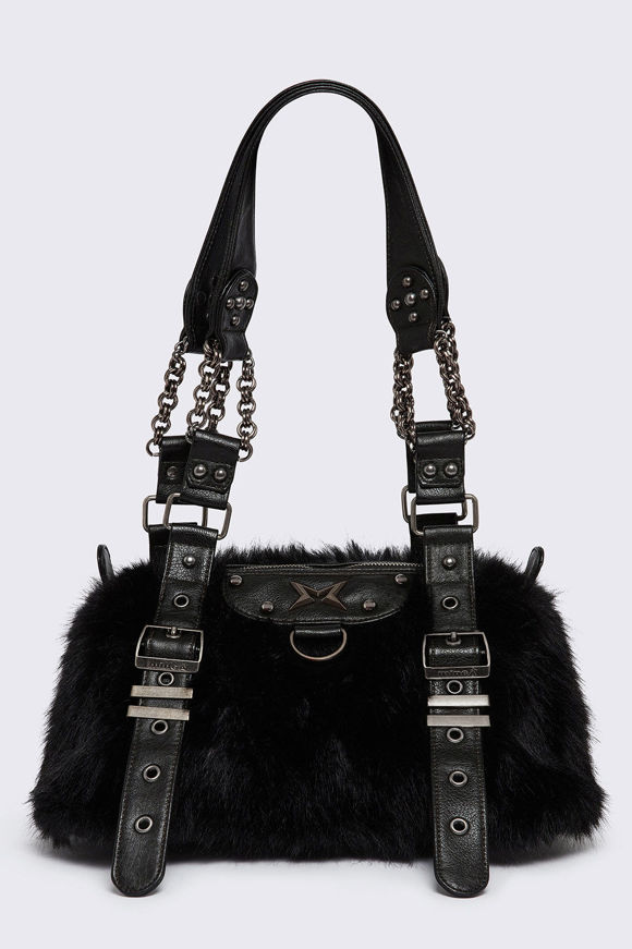 Image sur Gigi sac à bandoulière en fourrure synthétique