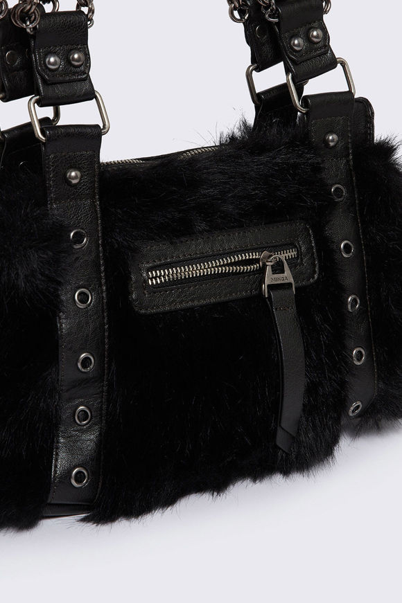 Image sur Gigi sac à bandoulière en fourrure synthétique