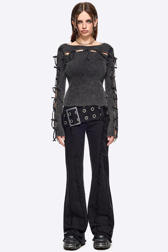 Image sur Lola shirt côtelé manches longues