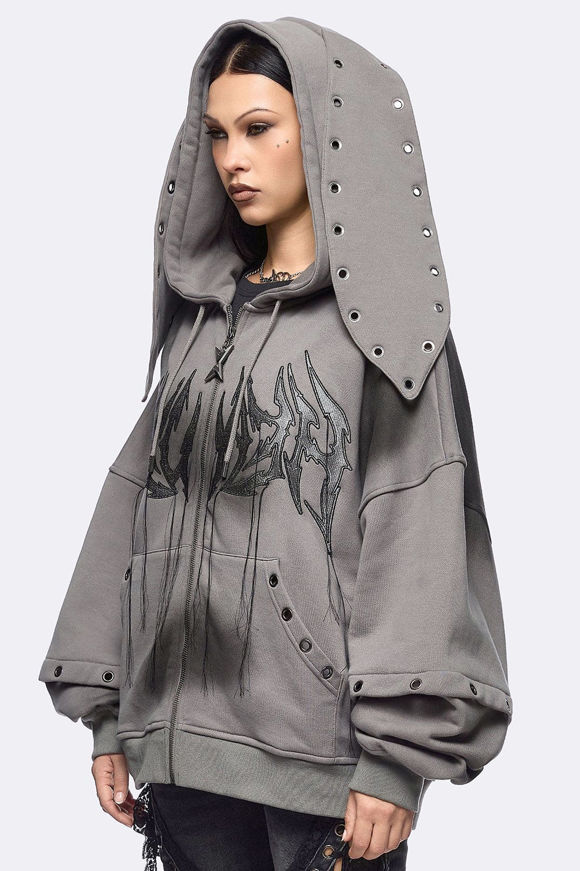 Image sur Heaven Oversize Kapuzensweatjacke