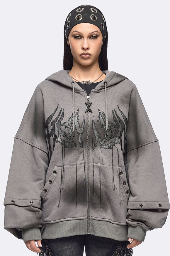 Image sur Heaven Oversize Kapuzensweatjacke