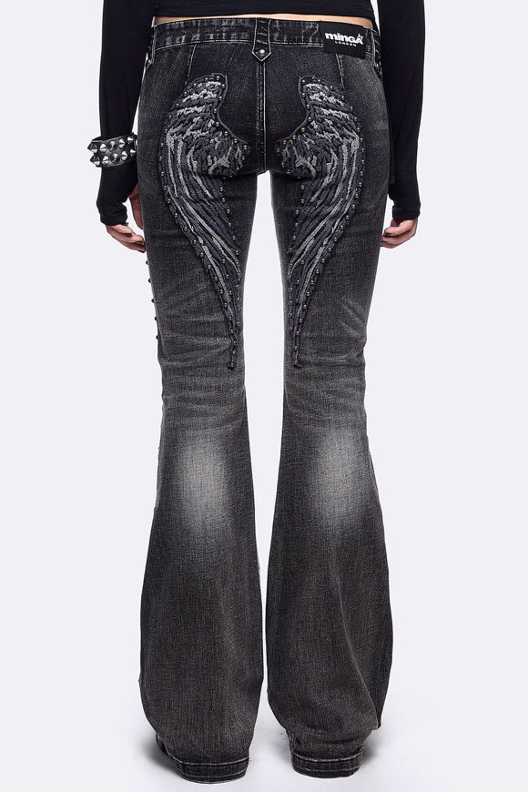 Image sur Holy Damage Flared Jeans