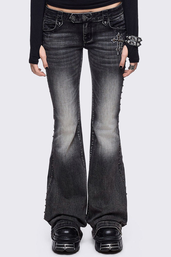 Image sur Holy Damage Flared Jeans