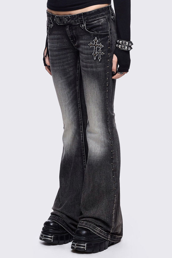 Image sur Holy Damage Flared Jeans