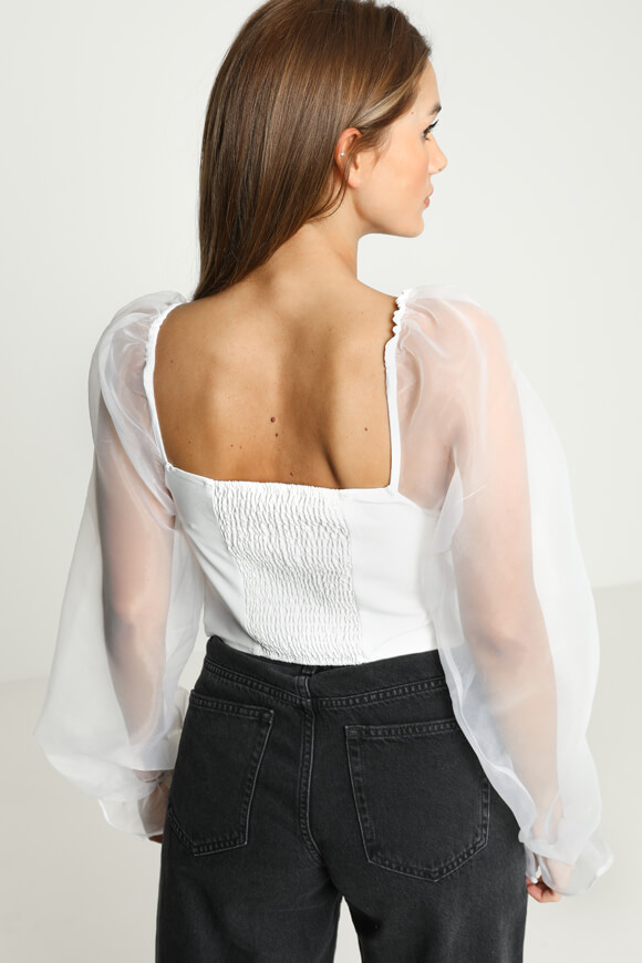 Image sur Blouse courte en organza