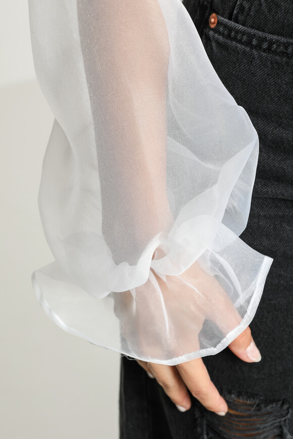 Image sur Blouse courte en organza