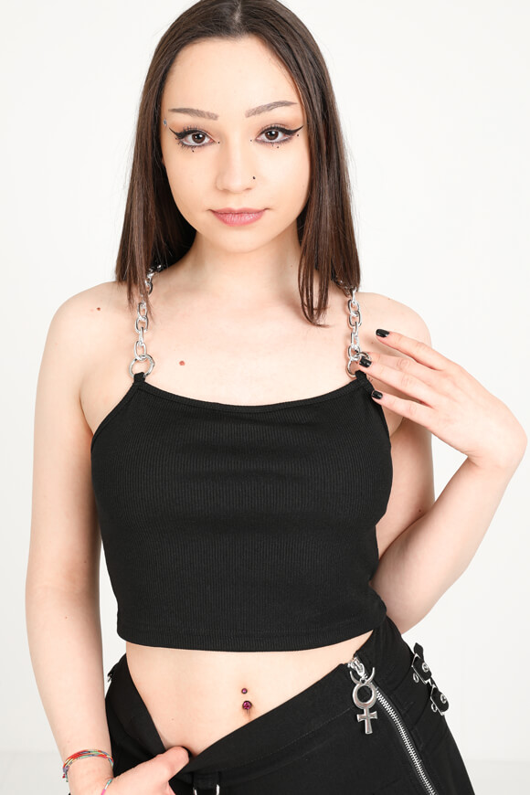 Bild von Geripptes Crop Top