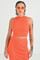 Bild von Geripptes Crop Stricktop