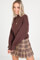 Image de Pull en tricot fin côtelé