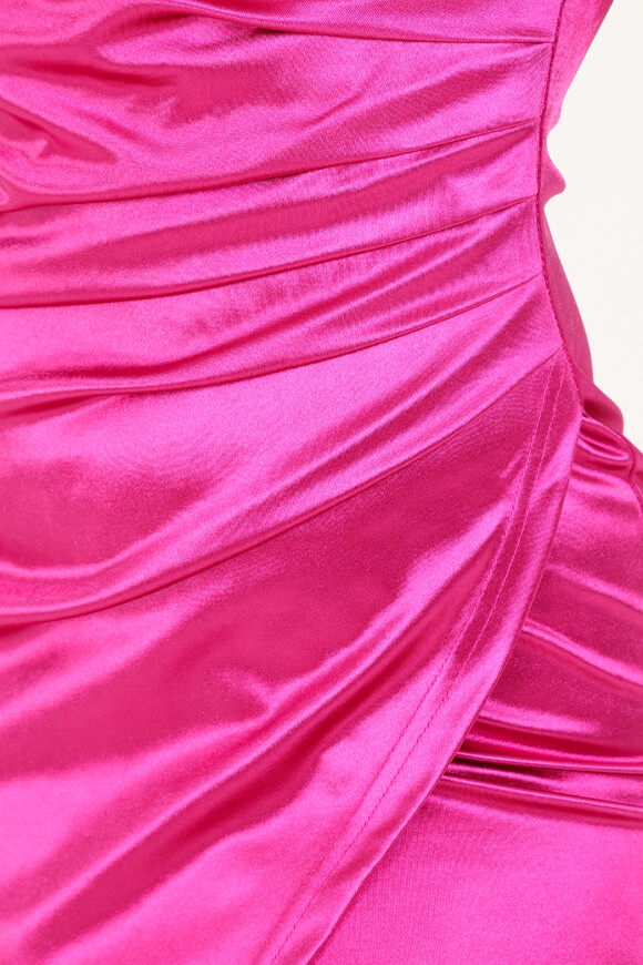 Bild von Drapiertes Satin Kleid