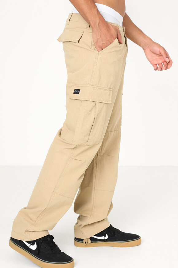 Pantalon cargo best sale creme homme