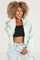 Image de Sweat court zippé à capuchon