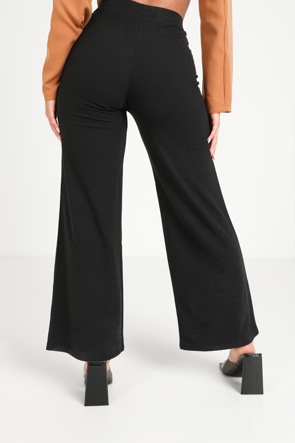 Bild von Gerippte Wide Leg Leggings