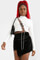 Bild von Gerippter Crop Strickpullover