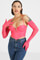 Image de Top corset en similicuir et gants
