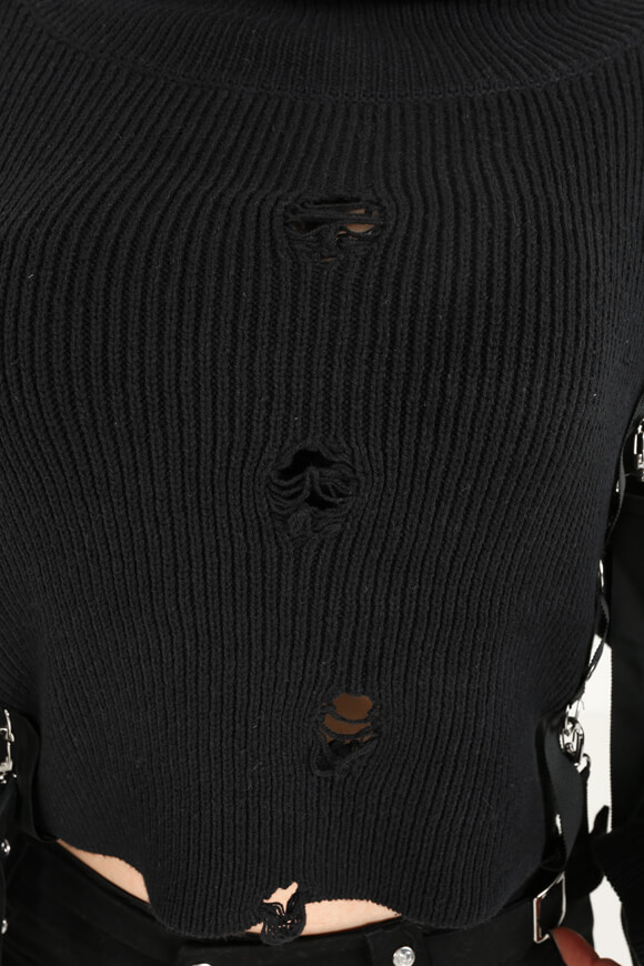 Image sur Pull court en tricot