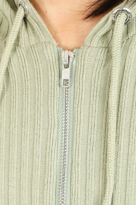 Image sur Jaquette ample en tricot côtelé