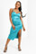 Bild von Satin Midikleid