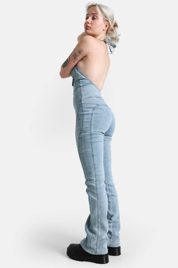 Image sur Combinaison longue en jean