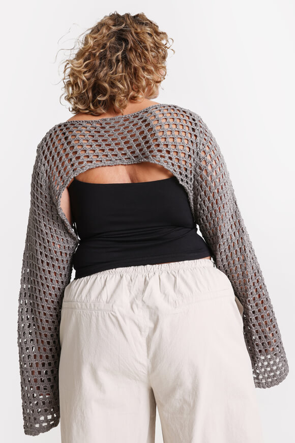Image sur Pull boléro en crochet