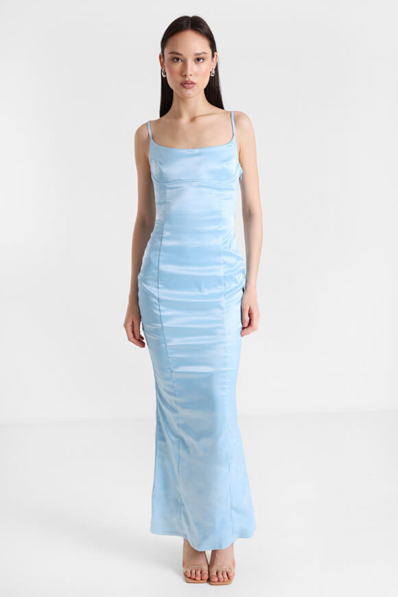 Bild von Satin Maxikleid