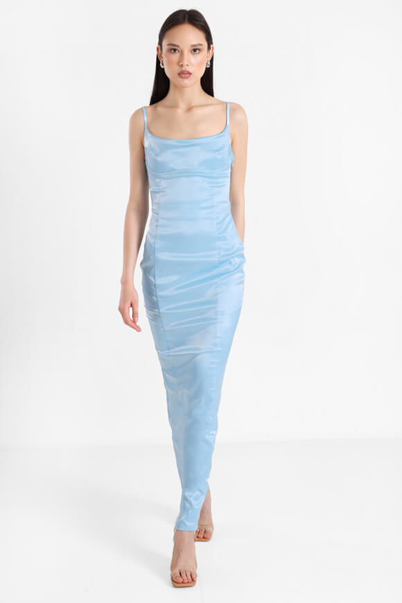 Bild von Satin Maxikleid