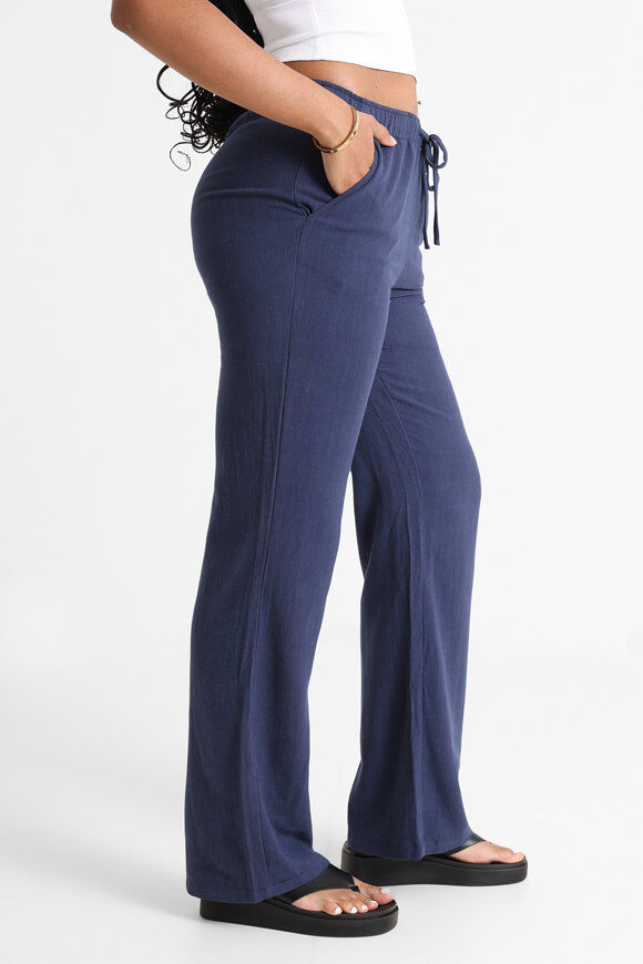 Bild von Wide Leg Leinenhose