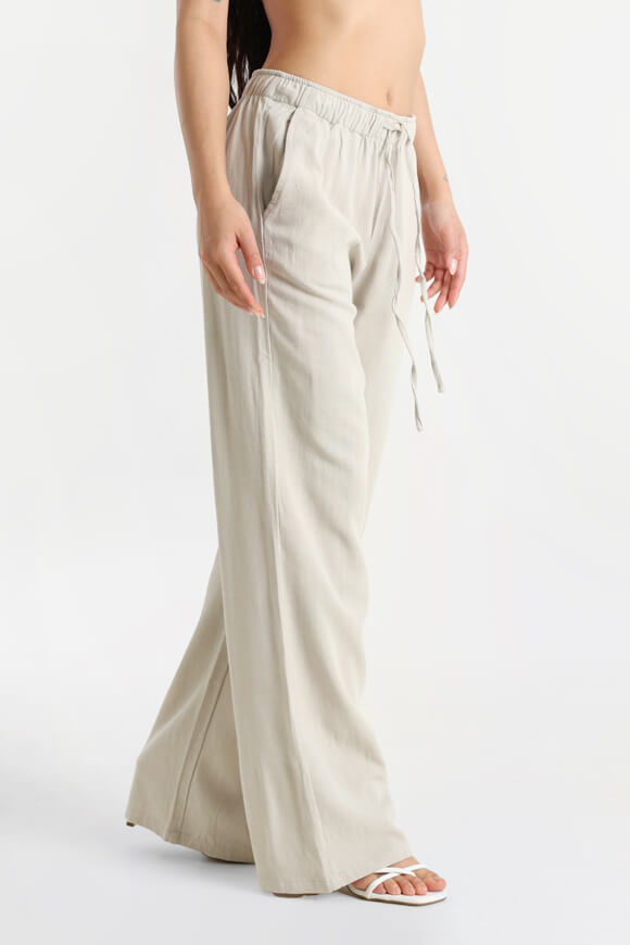 Bild von Wide Leg Leinenhose