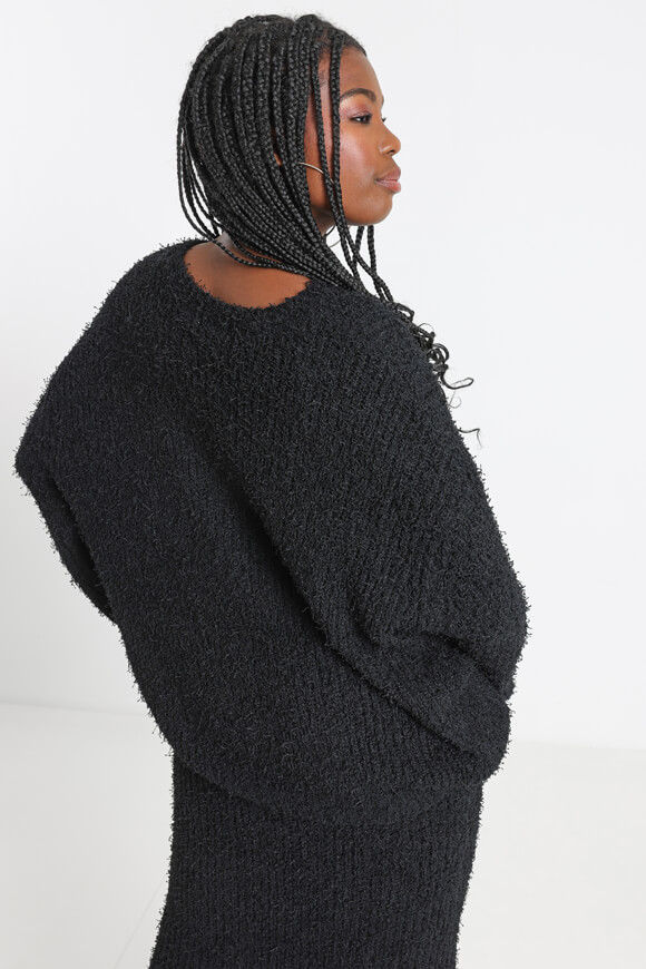 Image sur Pull ample en tricot poilu