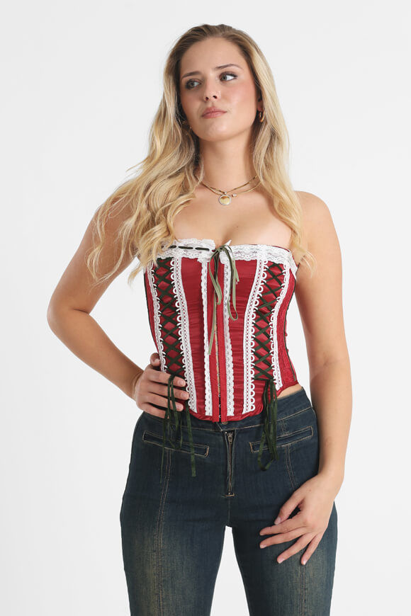 Image sur Top corset satiné