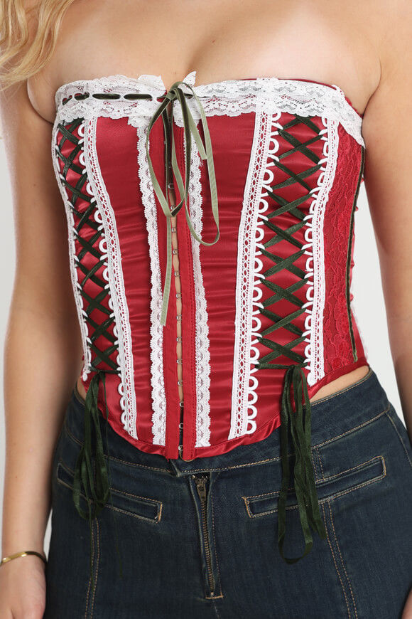 Image sur Top corset satiné