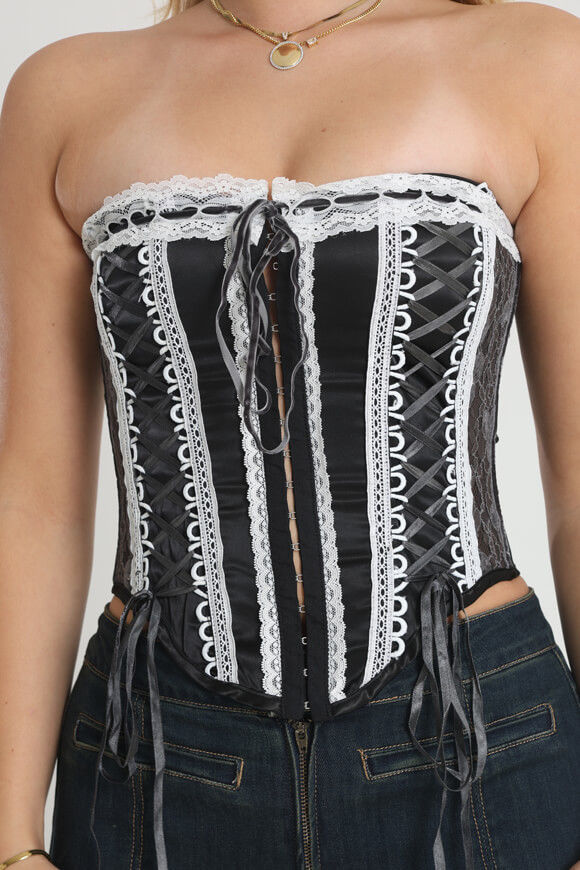 Image sur Top corset satiné